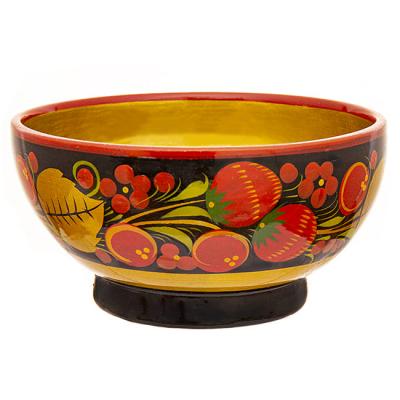 Фото - Чаша хохломская расписная салатная 13 х 6.5 см