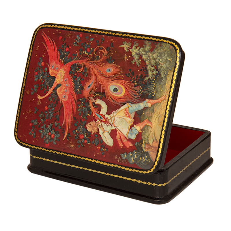 Фото - Шкатулка миниатюра "Жар-птица" 11 х 8 см