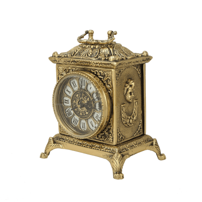 Фото - Бронзовые часы Ларец золото 23 х 18 см