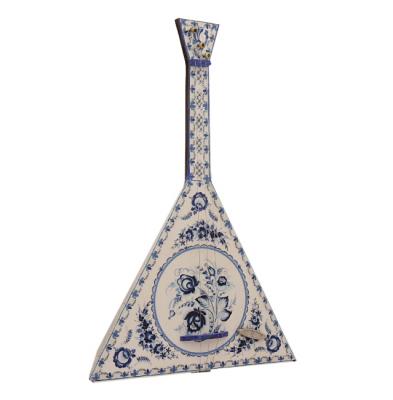 Фото - Балалайка традиционная Гжель 24,5 см Фото - Балалайка традиционная Гжель 24,5 см