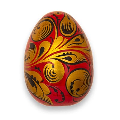 Пасхальное яйцо Хохлома