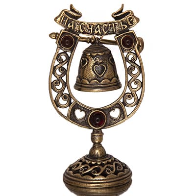 Колокольчик на подставке На счастье