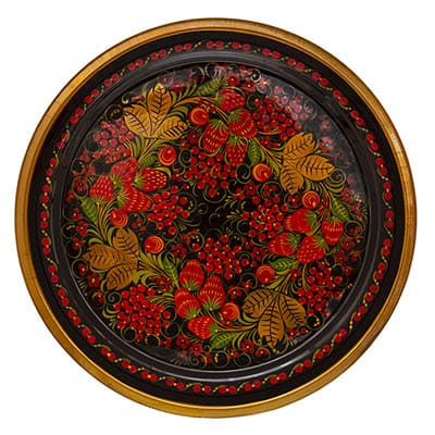 Хохломской поднос