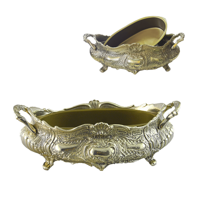 Декоративная фруктовница Барокко золото 2 х 15 см Декоративная фруктовница Барокко золото 2 х 15 см