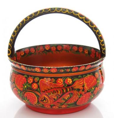 Фото - Хохлома - конфетница Рыбки