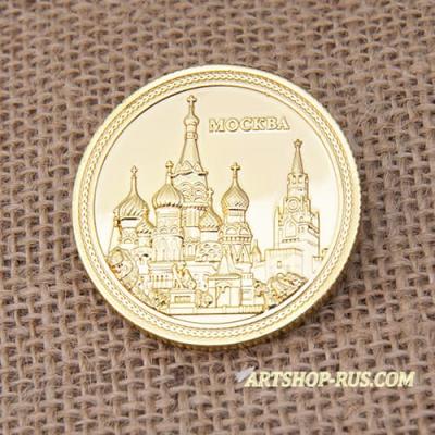 Фото - Сувенирная монета Москва 4 см