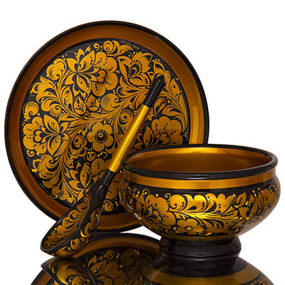 Набор суповой Хохлома