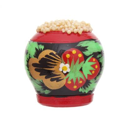 Фото - Магнит сувенирный Каша узор в ассортименте 5 см Фото - Магнит сувенирный Каша узор в ассортименте 5 см