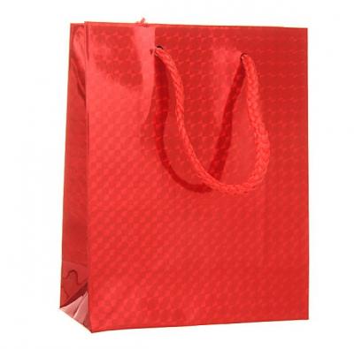 Фото - Подарочный пакет красный 12 х 15 Фото - Подарочный пакет красный 12 х 15