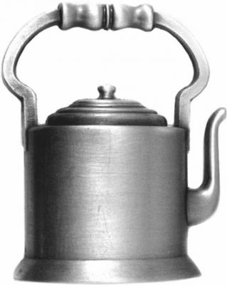 Фото - Магнит металлический Чайник миниатюра 2,5 х 4,3 см