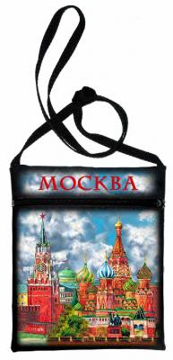 Фото - Сумочка для документов на молнии Москва 16 х 20 см Фото - Сумочка для документов на молнии Москва 16 х 20 см