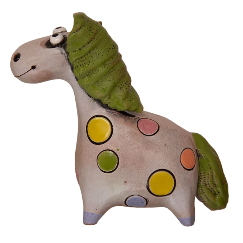 Фото - Керамическая статуэтка Чудо конь 12 х 10 см