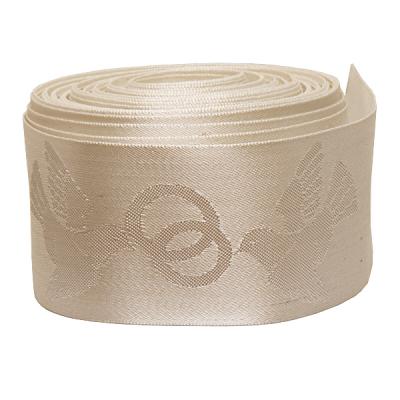 Фото - Лента свадебная Белые голуби 47 мм Фото - Лента свадебная Белые голуби 47 мм