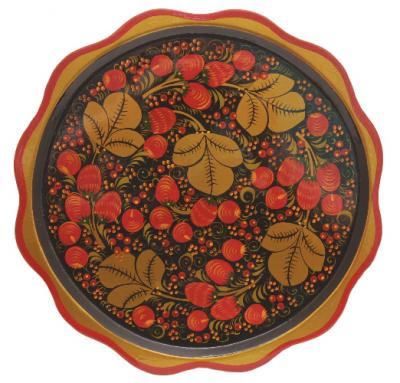 Фото - Хохломской поднос 30 см