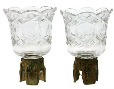 Фото - Настольная хрустальная лампада 11 см Фото - Настольная хрустальная лампада 11 см