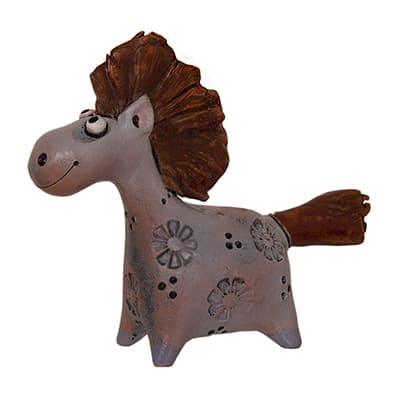 Керамическая статуэтка Лошадка