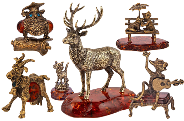 Фигурки из Янтаря