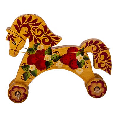 Деревянная лошадка Традиции
