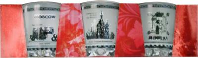 Фото - Стопки для водки Москва 3 штуки 5 см