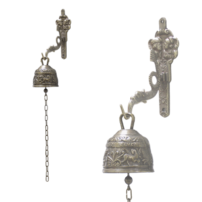 Фото - Настенный колокольчик Библейский под бронзу 22 х 12 см