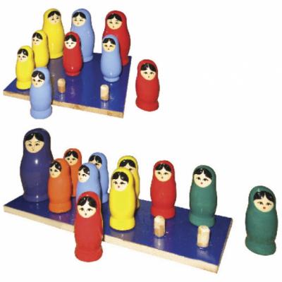 Фото - Счетный материал для малышей Матрешка 12 предметов