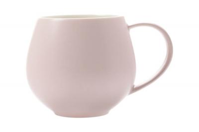 Кружка фарфоровая Оттенки розовая 450 мл