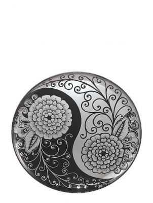 Фото - Тарелка панно Хохлома авторская Серебро 30 см Фото - Тарелка панно Хохлома авторская Серебро 30 см