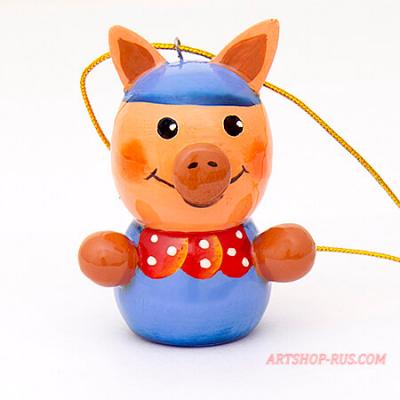 Фото - Ёлочная игрушка Пятачок Фото - Ёлочная игрушка Пятачок