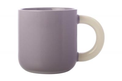 Кружка из фарфора Шербет лиловый 370 мл