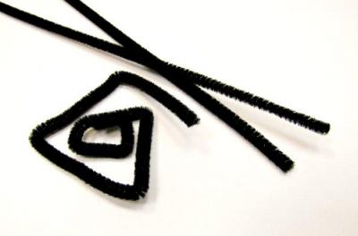 Фото - Синельная проволока Черная 20 шт Фото - Синельная проволока Черная 20 шт