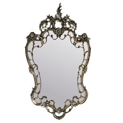 Фото - Настенное бронзовое зеркало Император 105 х 62 см