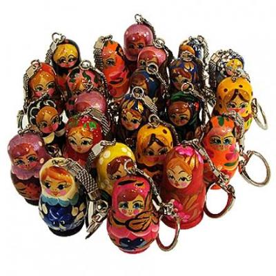 Фото - Брелки расписные Матрёшки набор 50 штук 4 см