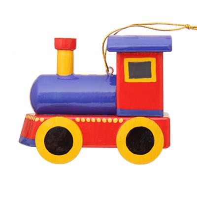 Фото - Игрушка деревянный паровозик 10 х 7,5 см Фото - Игрушка деревянный паровозик 10 х 7,5 см