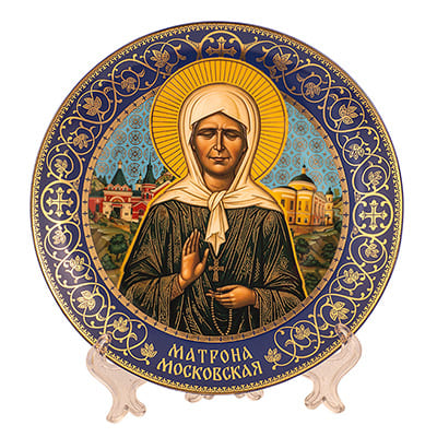 Тарелка коллекционная Матрона