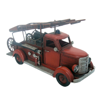 Фото - Модель Пожарной машины ретро 24 х 13 х 8 см