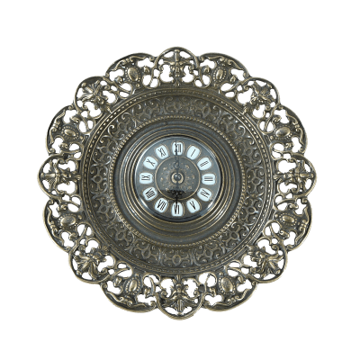 Фото - Настенные часы блюдо Борокко антик 31 см