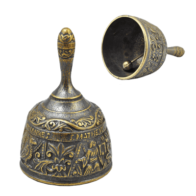 Фото - Колокольчик Библейский антик 12 х 8 см Фото - Колокольчик Библейский антик 12 х 8 см