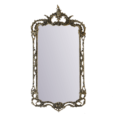 Фото - Бронзовое зеркало Рэтта 79 х 40 см золото