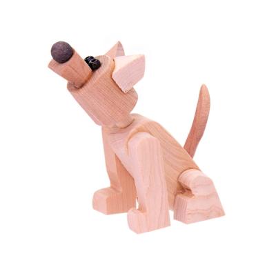 Фото - Деревянная собачка фигурка Полкан 8 х 6 см Фото - Деревянная собачка фигурка Полкан 8 х 6 см