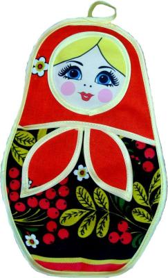 Фото - Прихватка Матрешка хохломская 30 х 18 см
