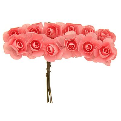 Фото - Искусственный букет нежные розы 12 шт