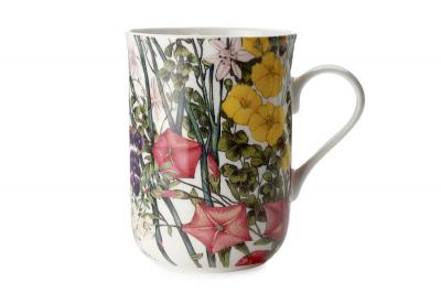 Чайная чашка из костяного фарфора Лютик 300 мл