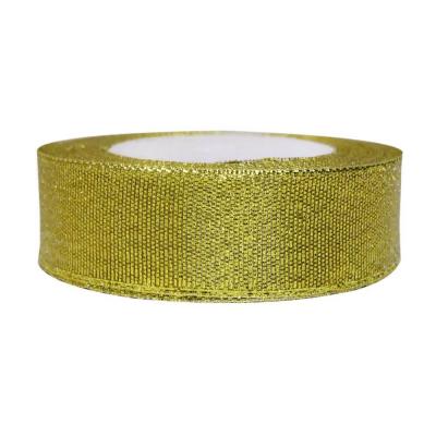Фото - Лента металлизированная Золото 25 мм Фото - Лента металлизированная Золото 25 мм