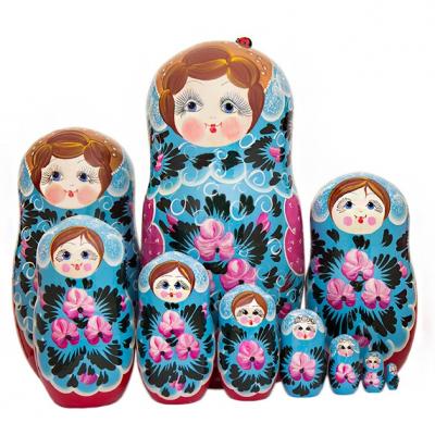 Фото - Матрешка большая Веселина 10 мест 26 см