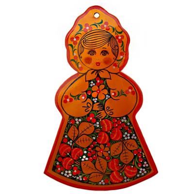Фото - Доска Русская красавица Хохлома 34 х 21 см Фото - Доска Русская красавица Хохлома 34 х 21 см
