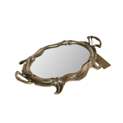 Декоративный поднос из бронзы 36 х 18 см Декоративный поднос из бронзы 36 х 18 см