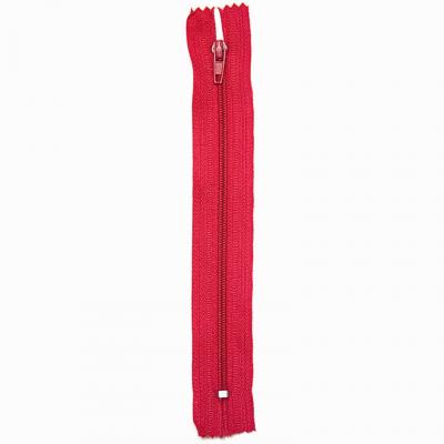 Фото - Молния юбочная Красная 16 см