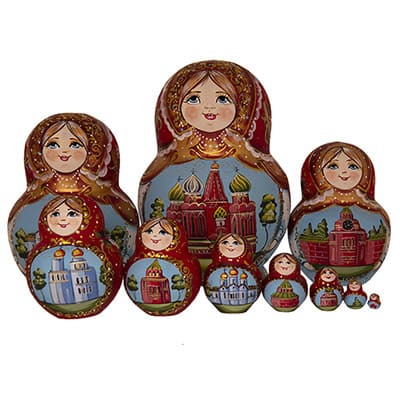 Матрешка авторская Москва