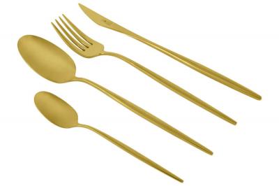 Набор столовых приборов Cosmos Gold на 6 персон 24 предмета Набор столовых приборов Cosmos Gold на 6 персон 24 предмета