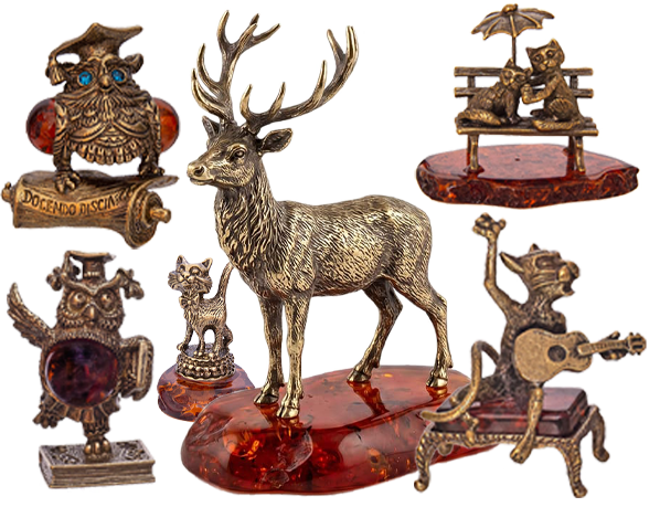 Фигурки из Янтаря